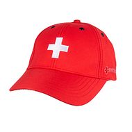 Cap mit CH-Kreuz rot